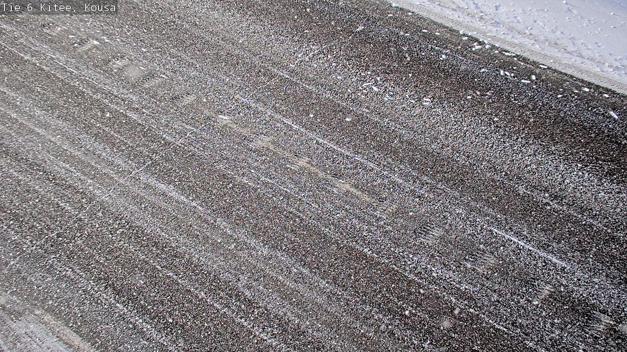 Weather Camera Image Road 6, Kitee, Kousa, Kitee, Pohjois-Karjala