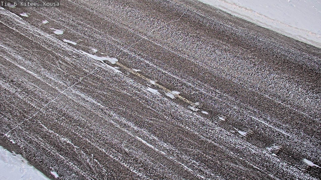 Weather Camera Image Road 6, Kitee, Kousa, Kitee, Pohjois-Karjala