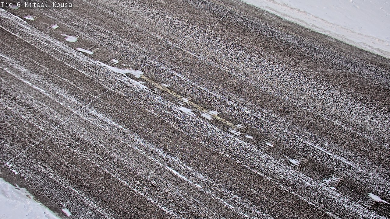 Weather Camera Image Road 6, Kitee, Kousa, Kitee, Pohjois-Karjala