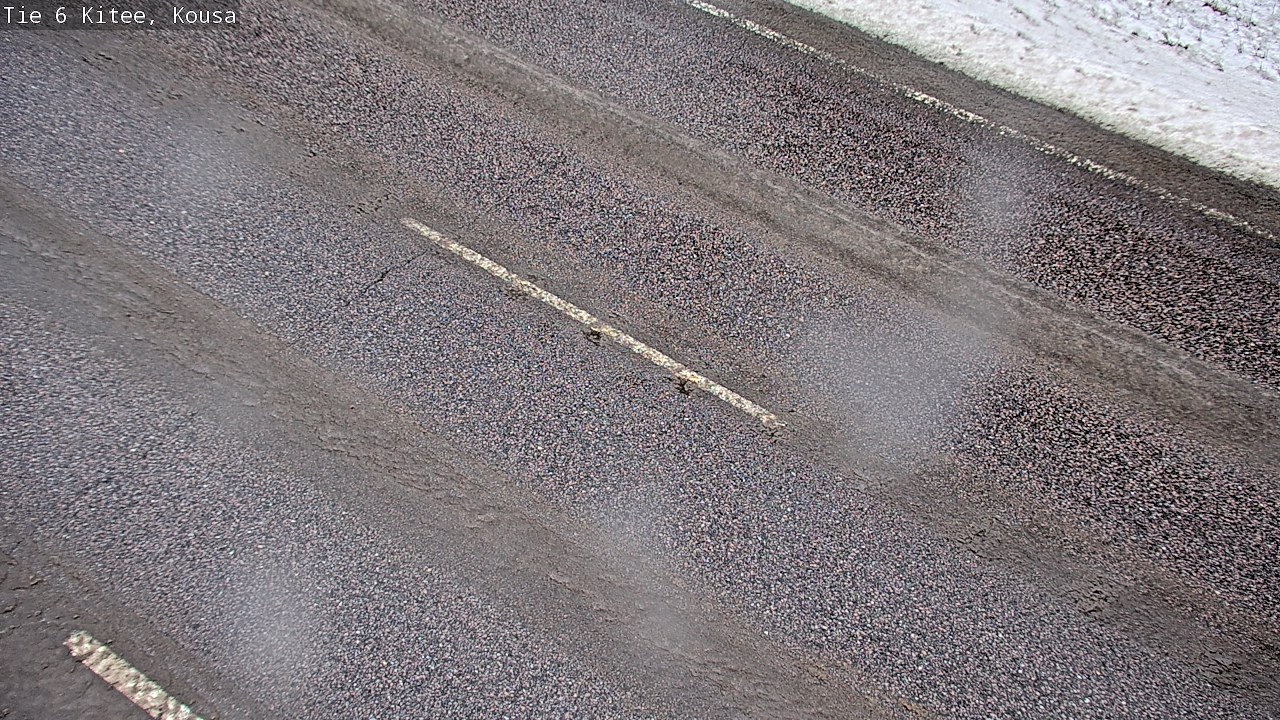 Weather Camera Image Road 6, Kitee, Kousa, Kitee, Pohjois-Karjala