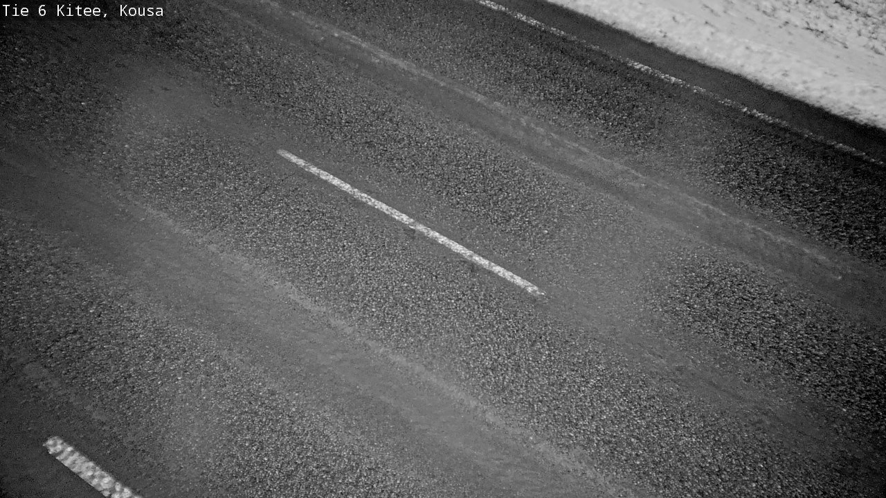 Weather Camera Image Road 6, Kitee, Kousa, Kitee, Pohjois-Karjala