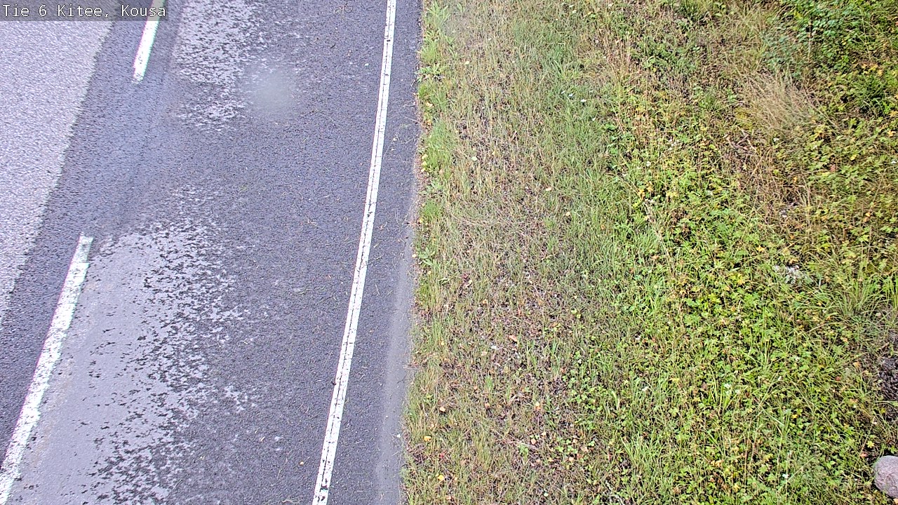 Weather Camera Image Road 6, Kitee, Kousa, Kitee, Pohjois-Karjala