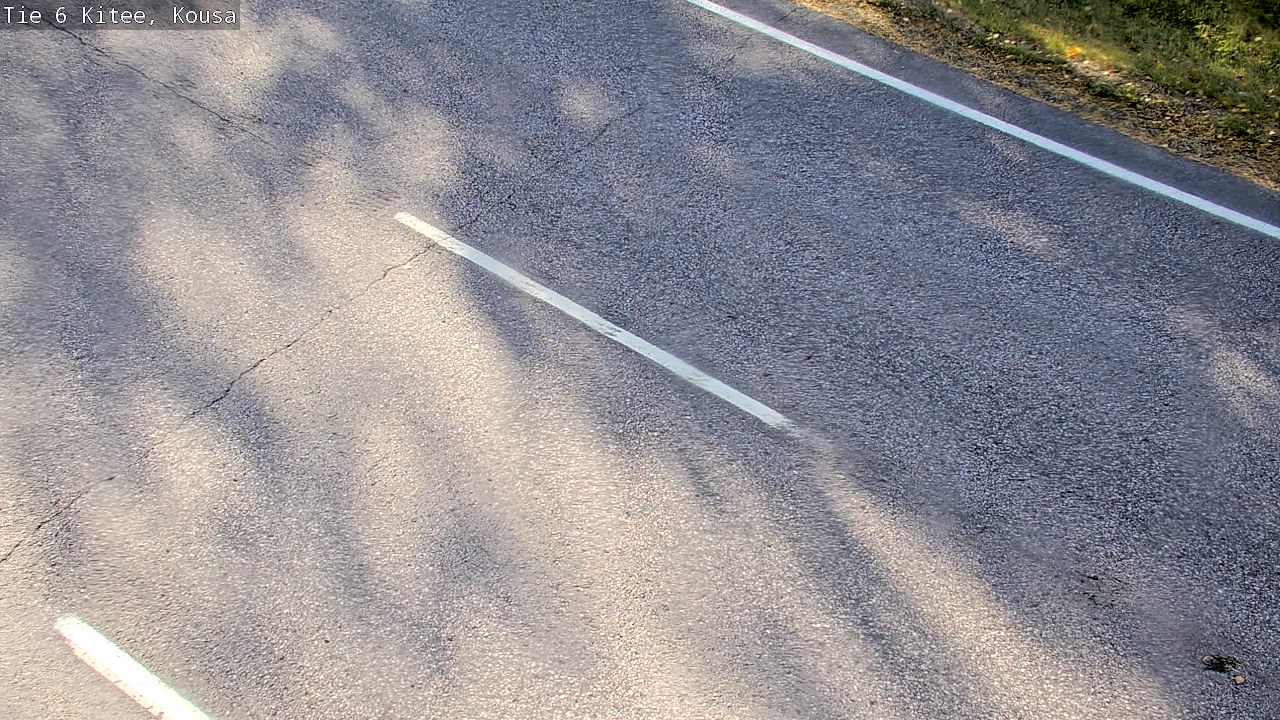 Weather Camera Image Road 6, Kitee, Kousa, Kitee, Pohjois-Karjala