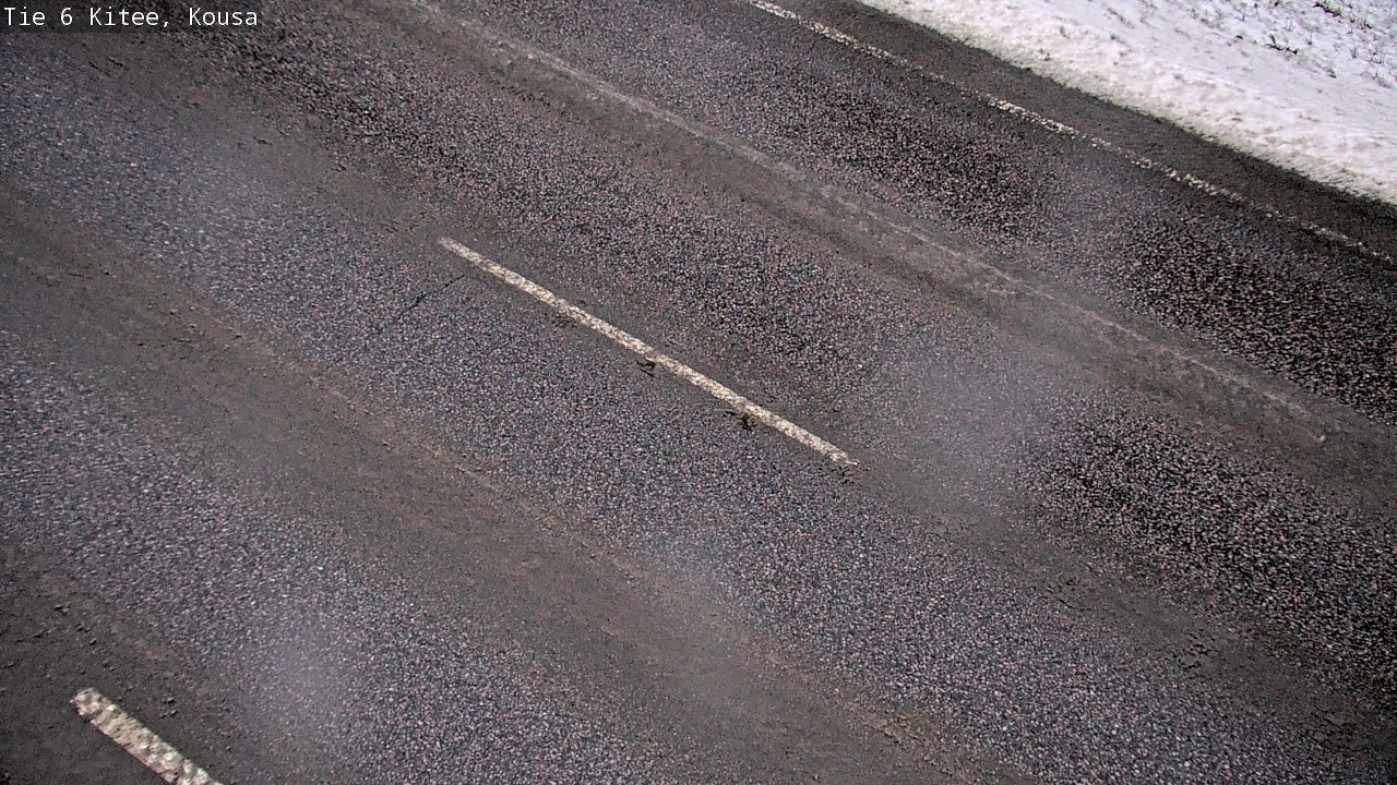 Weather Camera Image Road 6, Kitee, Kousa, Kitee, Pohjois-Karjala