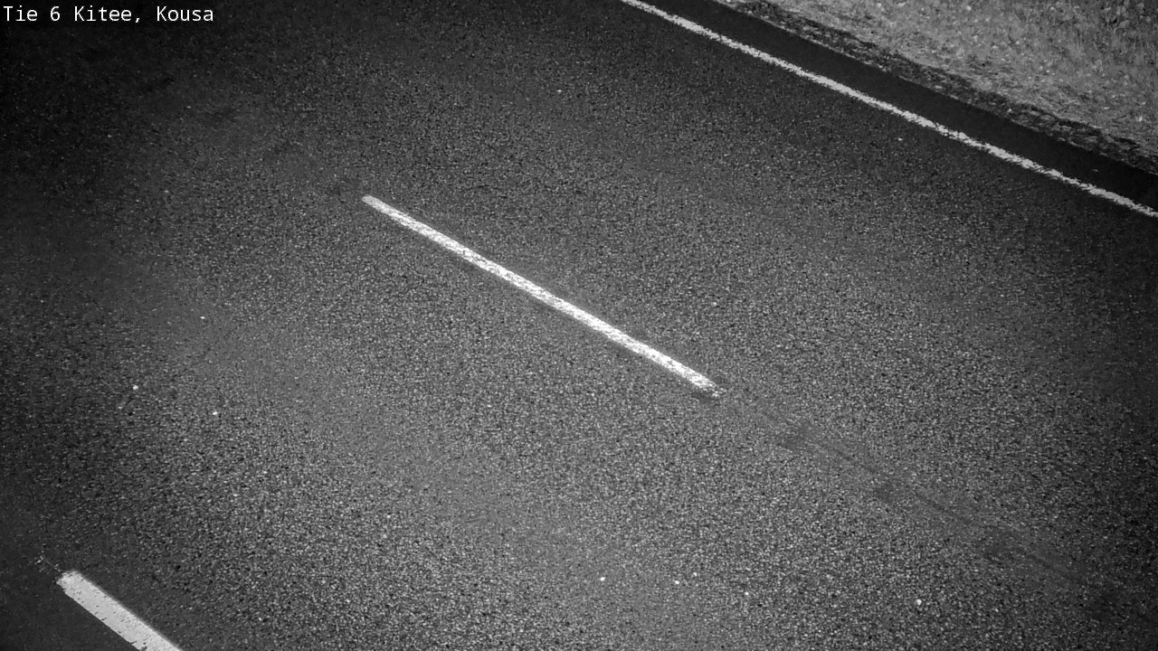 Weather Camera Image Väg 6, Kitee, Kousa, Kitee, Pohjois-Karjala