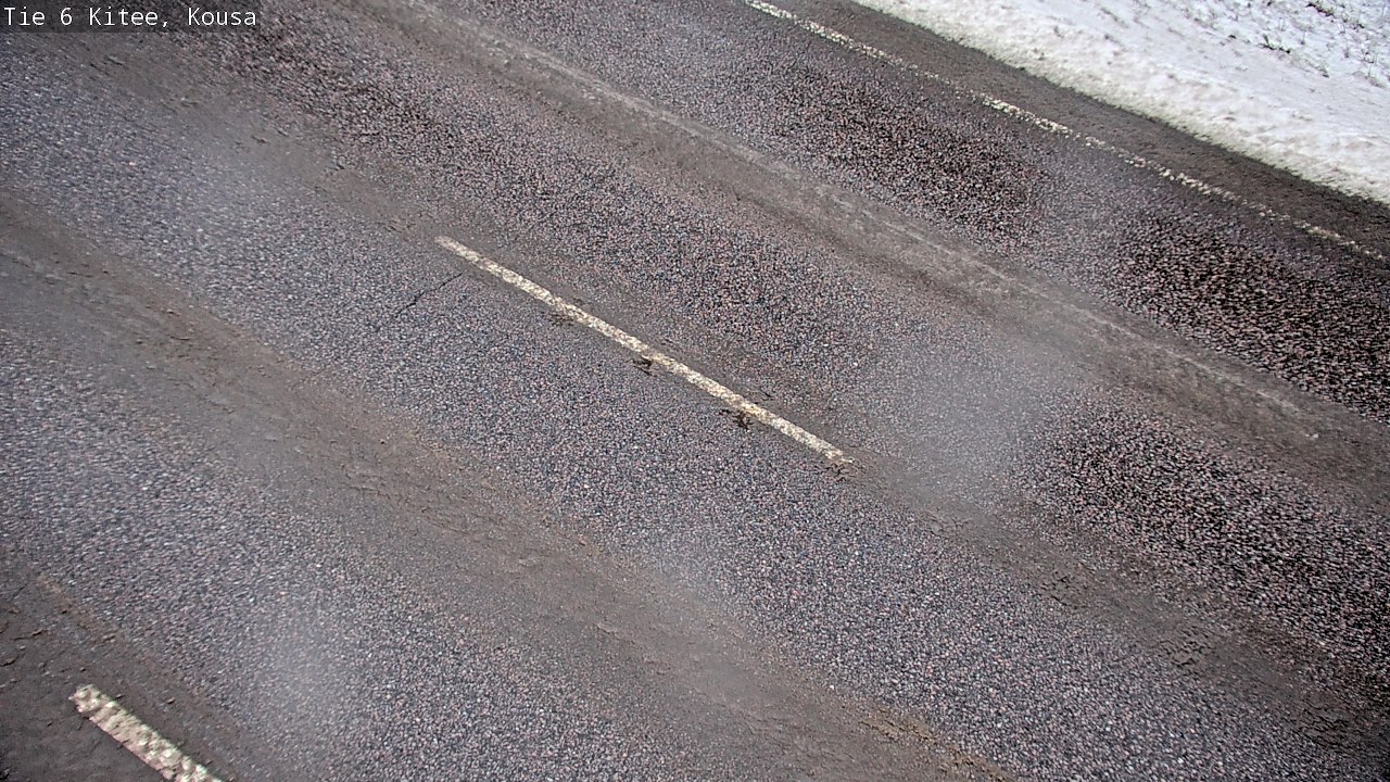 Weather Camera Image Road 6, Kitee, Kousa, Kitee, Pohjois-Karjala