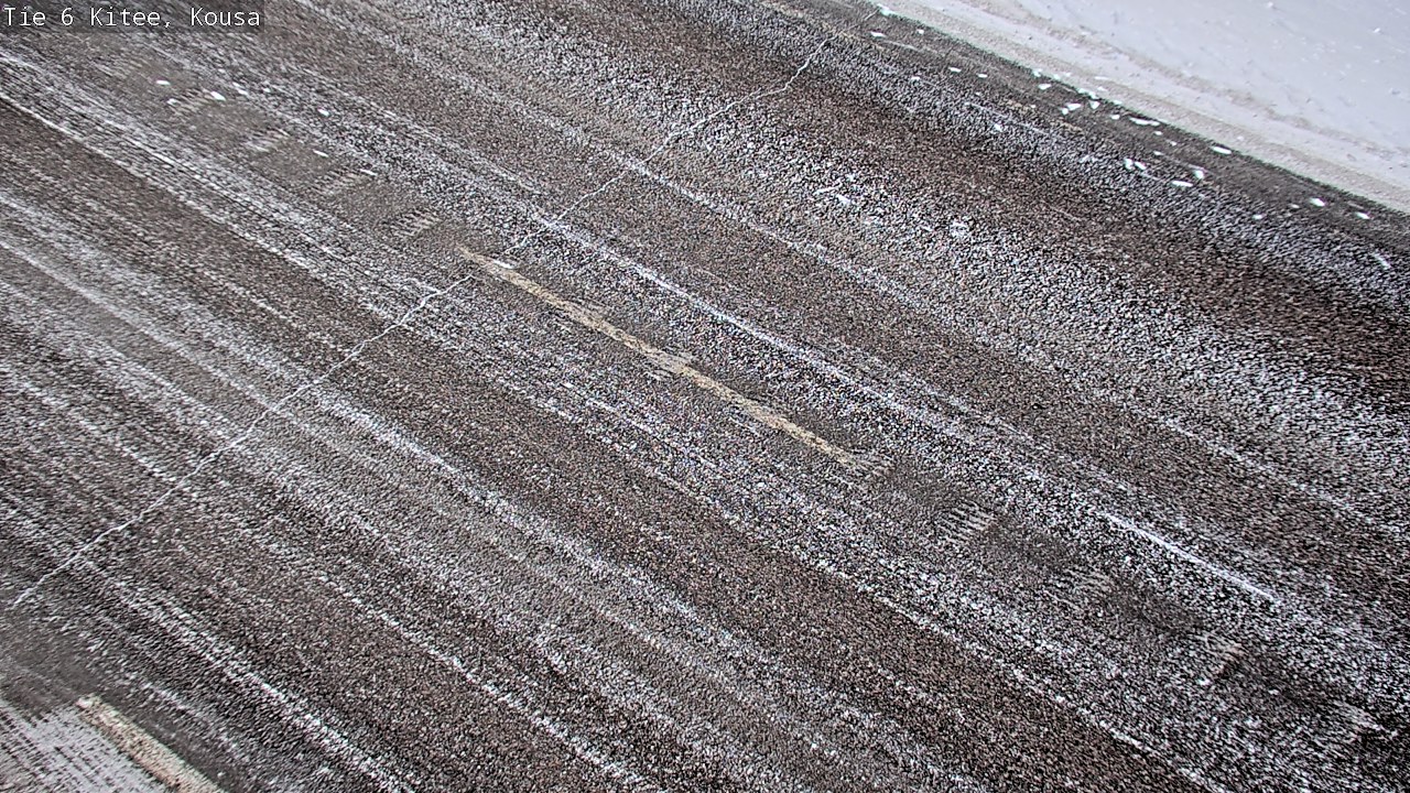 Weather Camera Image Road 6, Kitee, Kousa, Kitee, Pohjois-Karjala