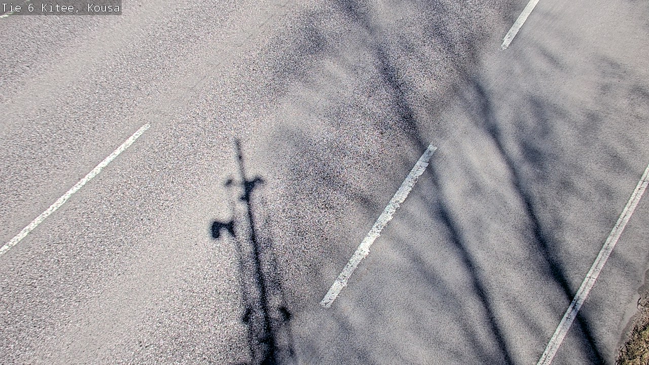 Weather Camera Image Road 6, Kitee, Kousa, Kitee, Pohjois-Karjala