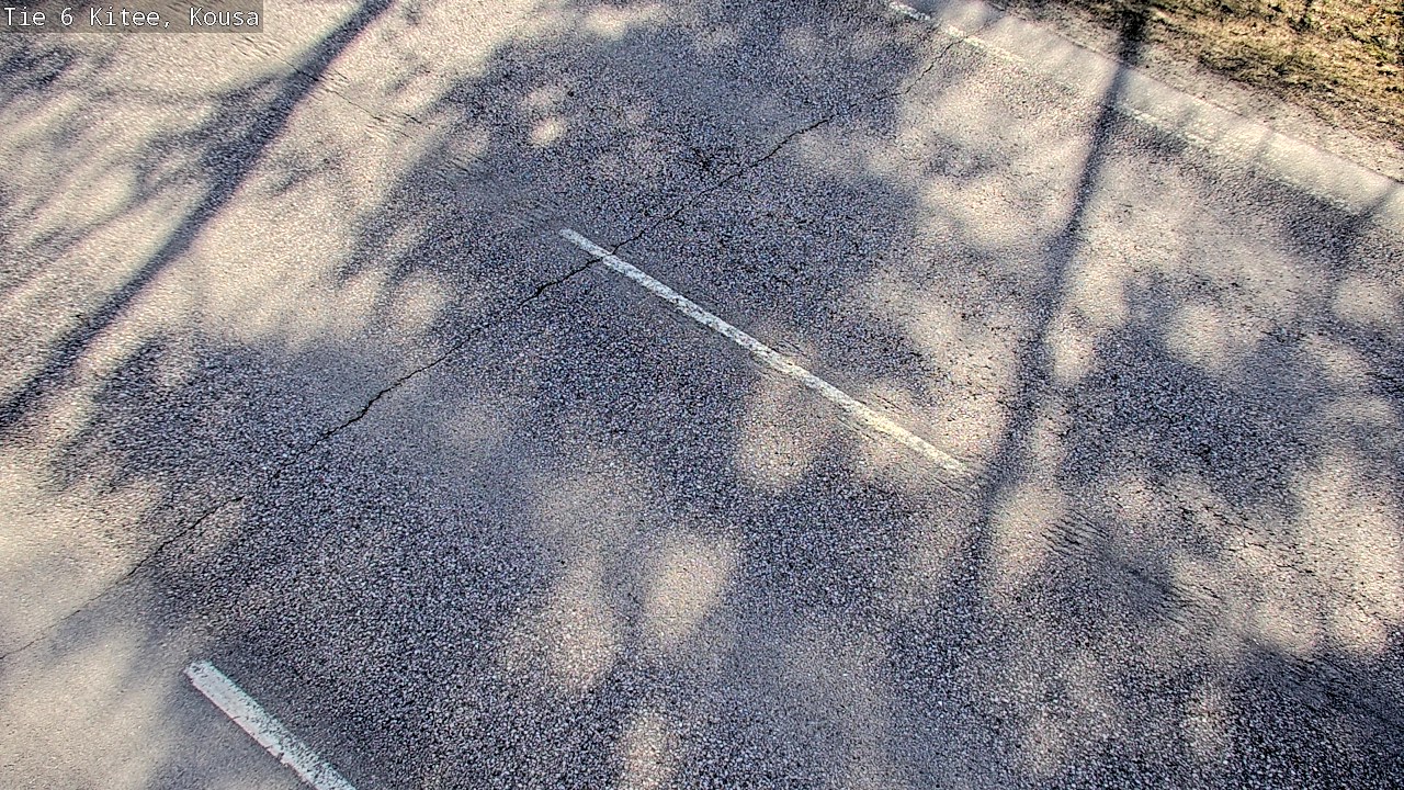 Weather Camera Image Väg 6, Kitee, Kousa, Kitee, Pohjois-Karjala