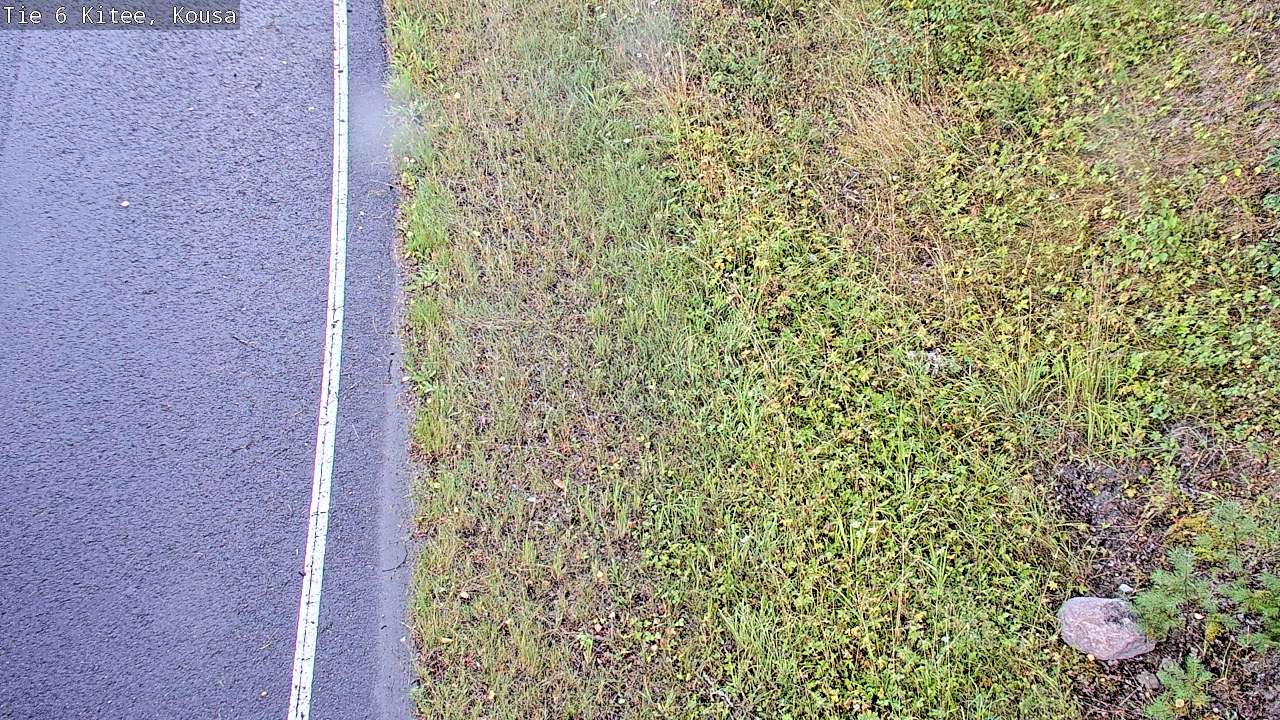 Weather Camera Image Road 6, Kitee, Kousa, Kitee, Pohjois-Karjala