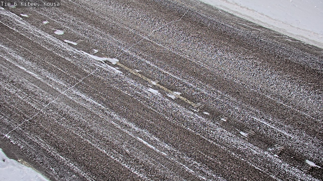 Weather Camera Image Road 6, Kitee, Kousa, Kitee, Pohjois-Karjala