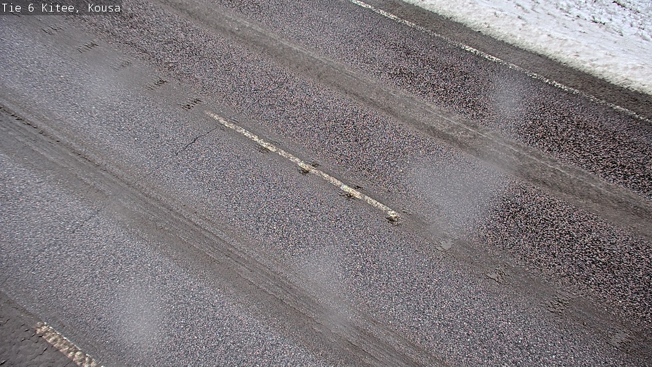 Weather Camera Image Väg 6, Kitee, Kousa, Kitee, Pohjois-Karjala