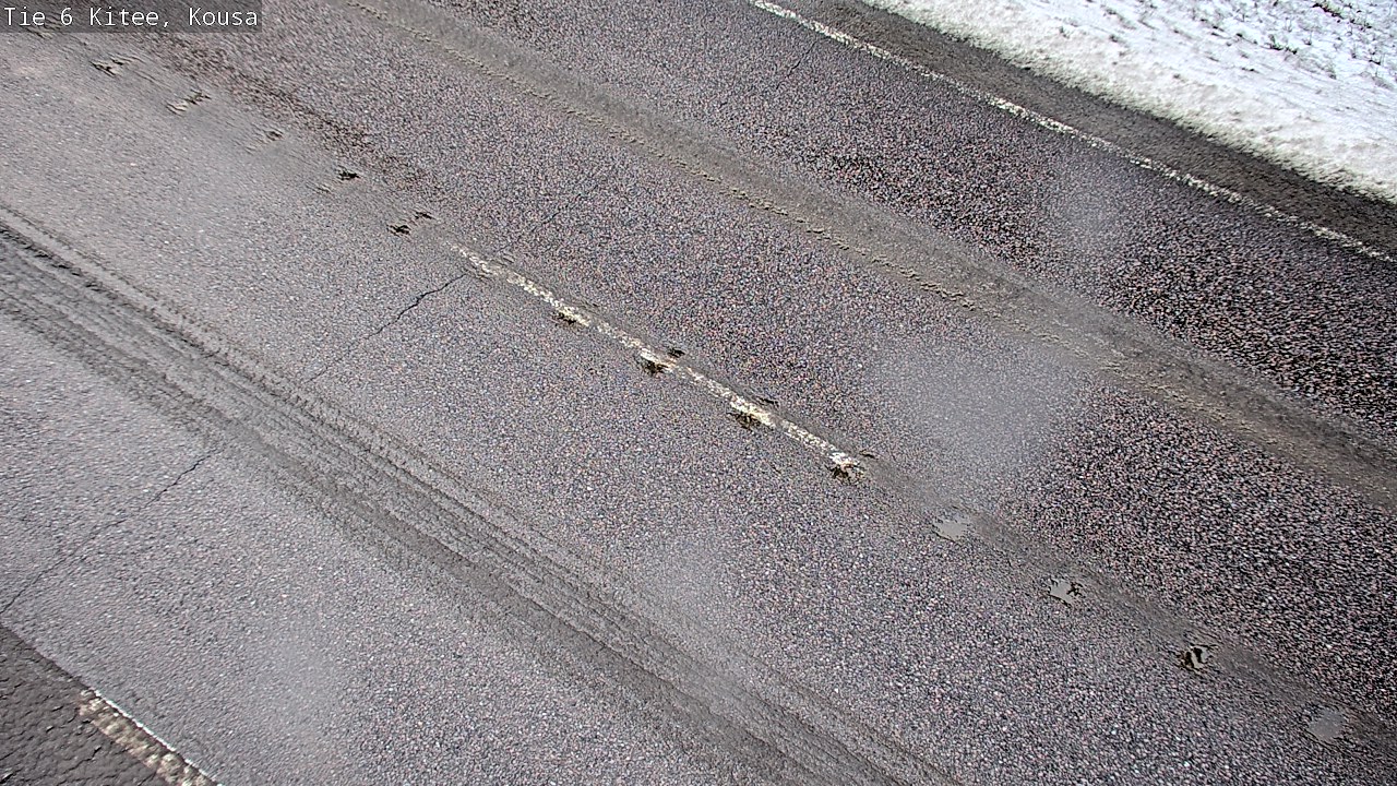 Weather Camera Image Väg 6, Kitee, Kousa, Kitee, Pohjois-Karjala