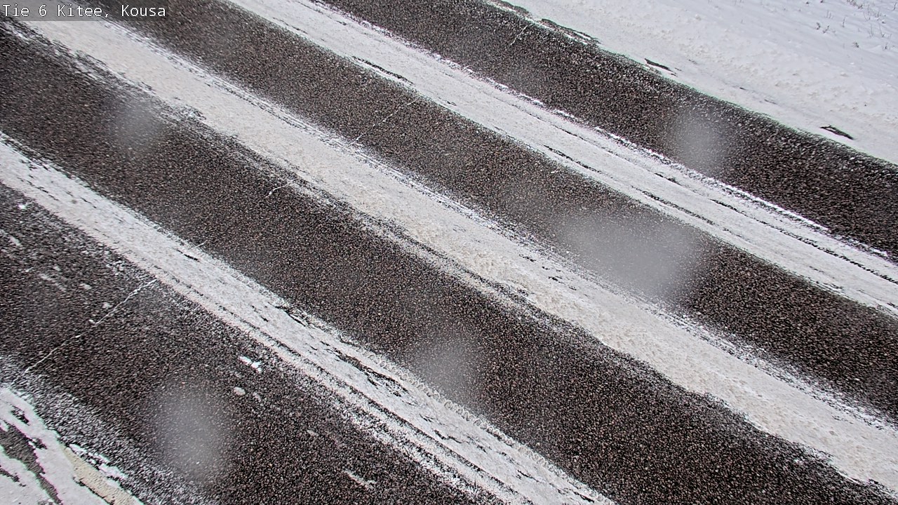 Weather Camera Image Road 6, Kitee, Kousa, Kitee, Pohjois-Karjala