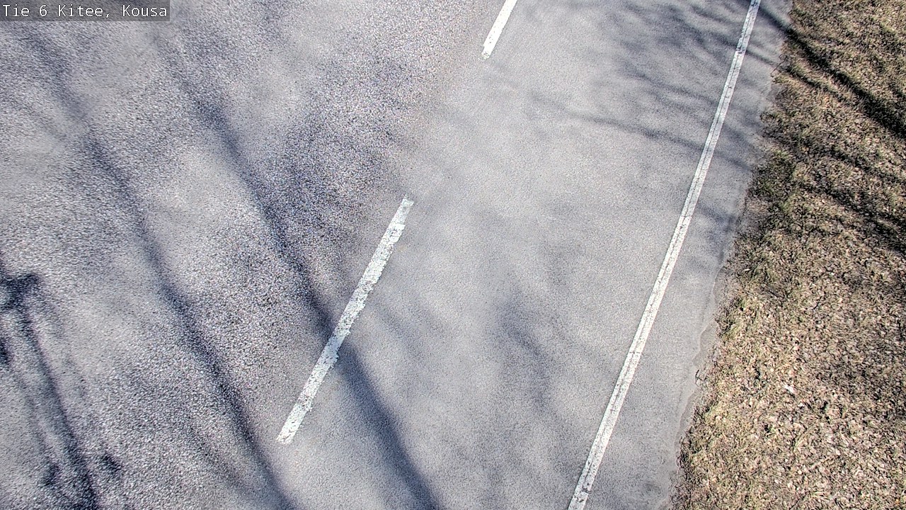 Weather Camera Image Road 6, Kitee, Kousa, Kitee, Pohjois-Karjala