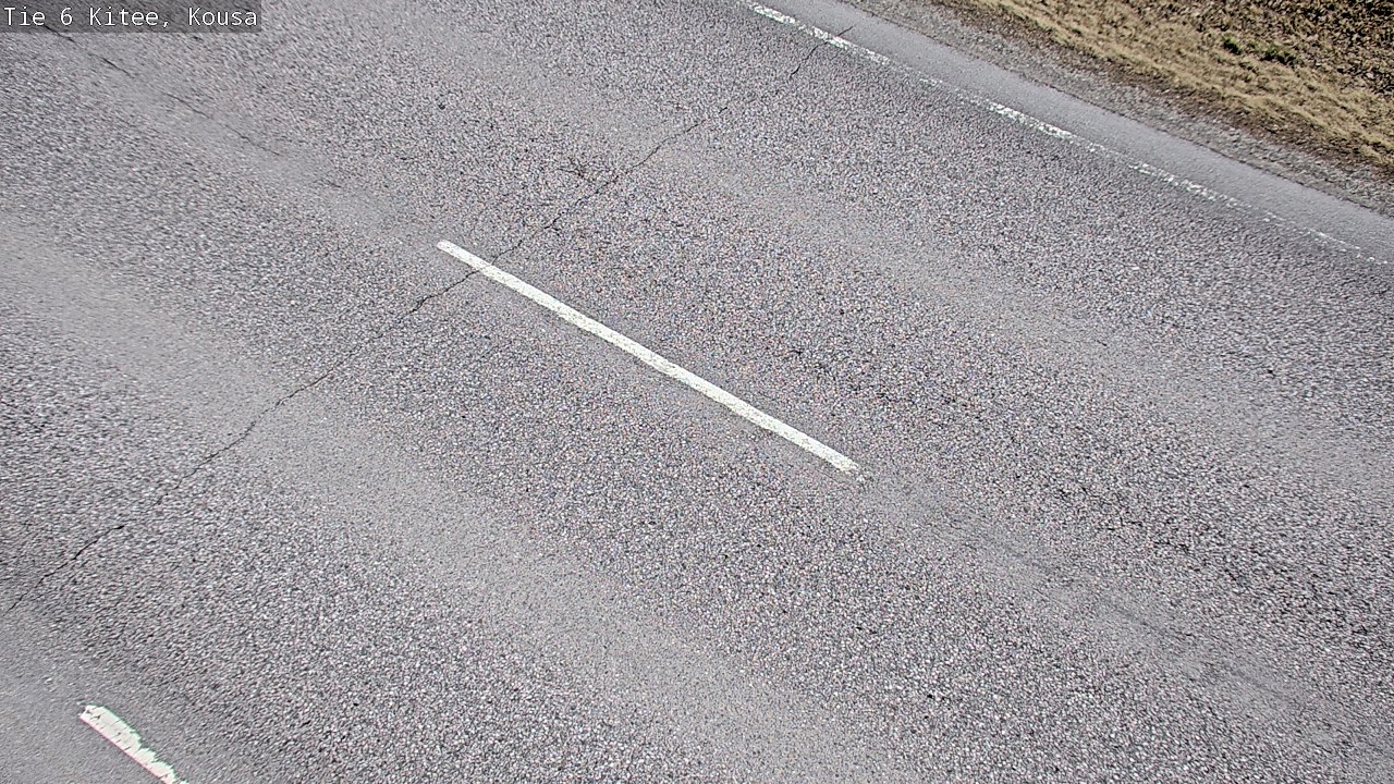 Weather Camera Image Road 6, Kitee, Kousa, Kitee, Pohjois-Karjala