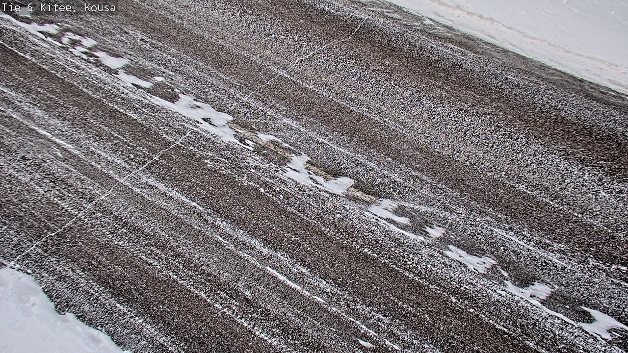 Weather Camera Image Road 6, Kitee, Kousa, Kitee, Pohjois-Karjala