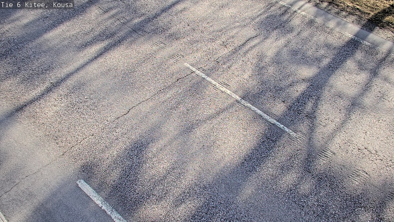 Weather Camera Image Väg 6, Kitee, Kousa, Kitee, Pohjois-Karjala