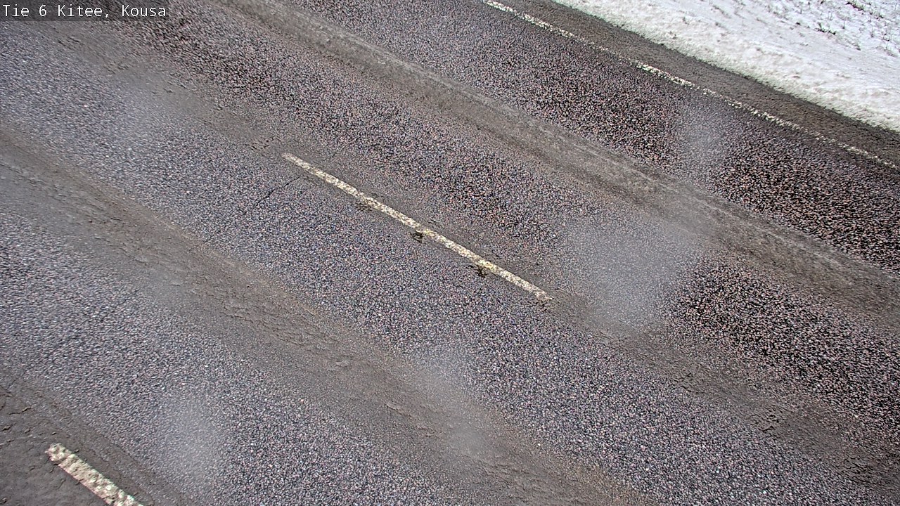 Weather Camera Image Road 6, Kitee, Kousa, Kitee, Pohjois-Karjala