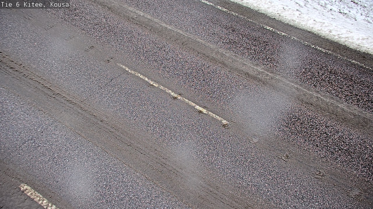 Weather Camera Image Väg 6, Kitee, Kousa, Kitee, Pohjois-Karjala
