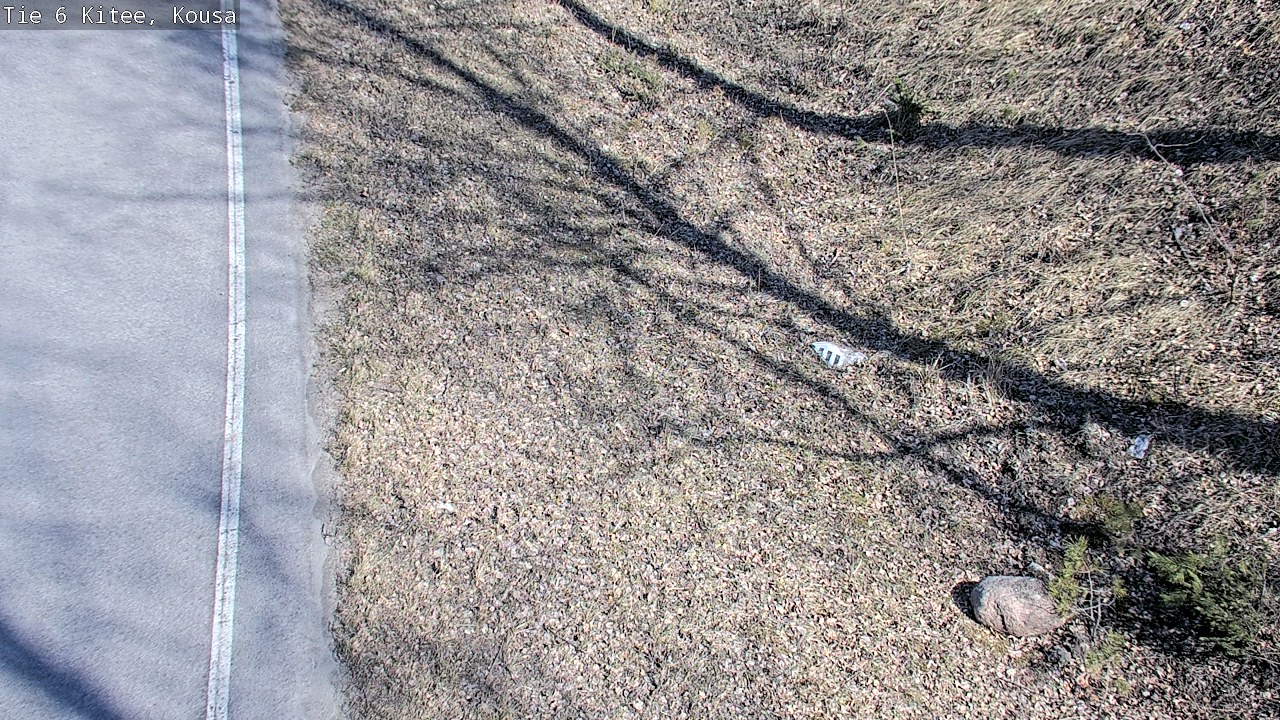 Weather Camera Image Road 6, Kitee, Kousa, Kitee, Pohjois-Karjala