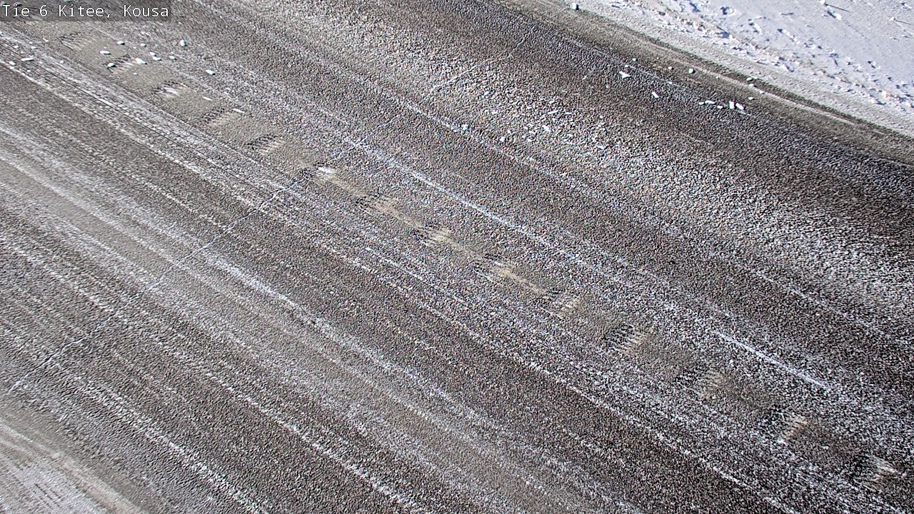 Weather Camera Image Road 6, Kitee, Kousa, Kitee, Pohjois-Karjala