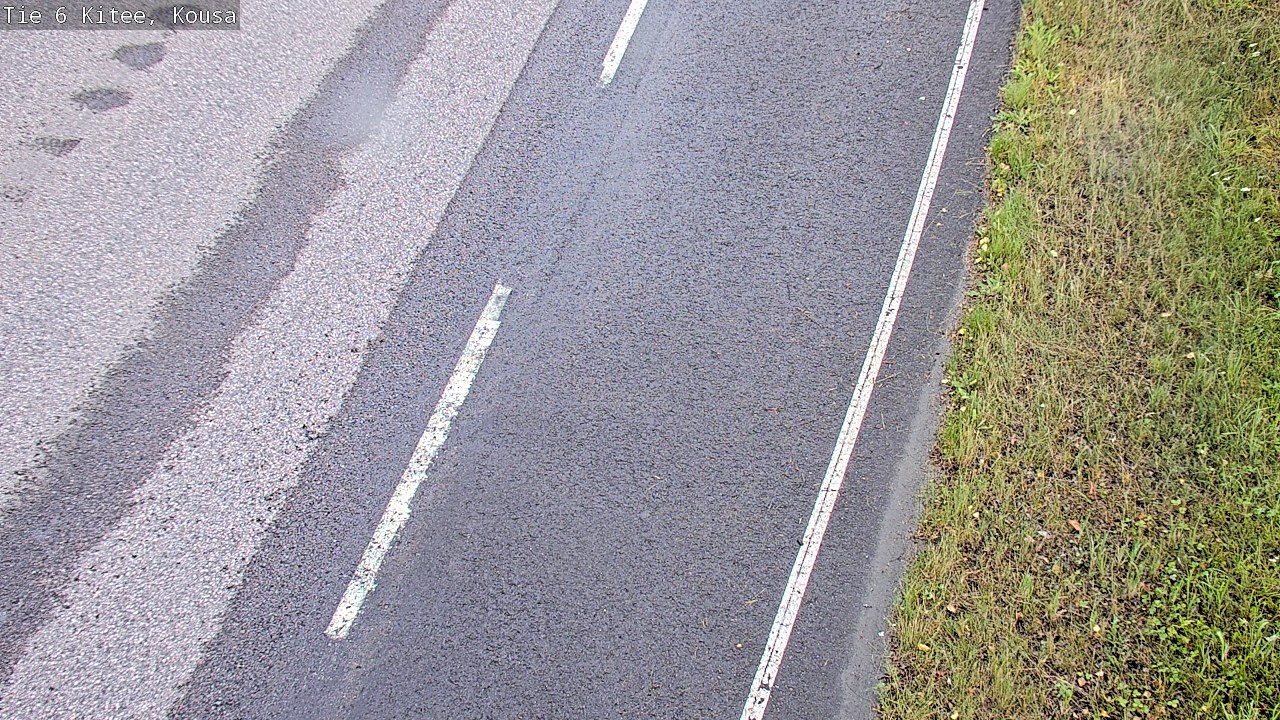 Weather Camera Image Road 6, Kitee, Kousa, Kitee, Pohjois-Karjala