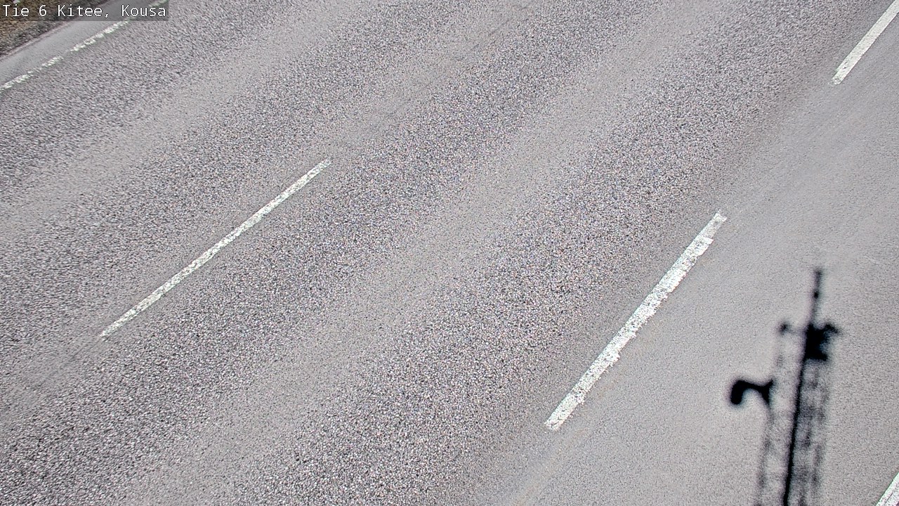 Weather Camera Image Road 6, Kitee, Kousa, Kitee, Pohjois-Karjala