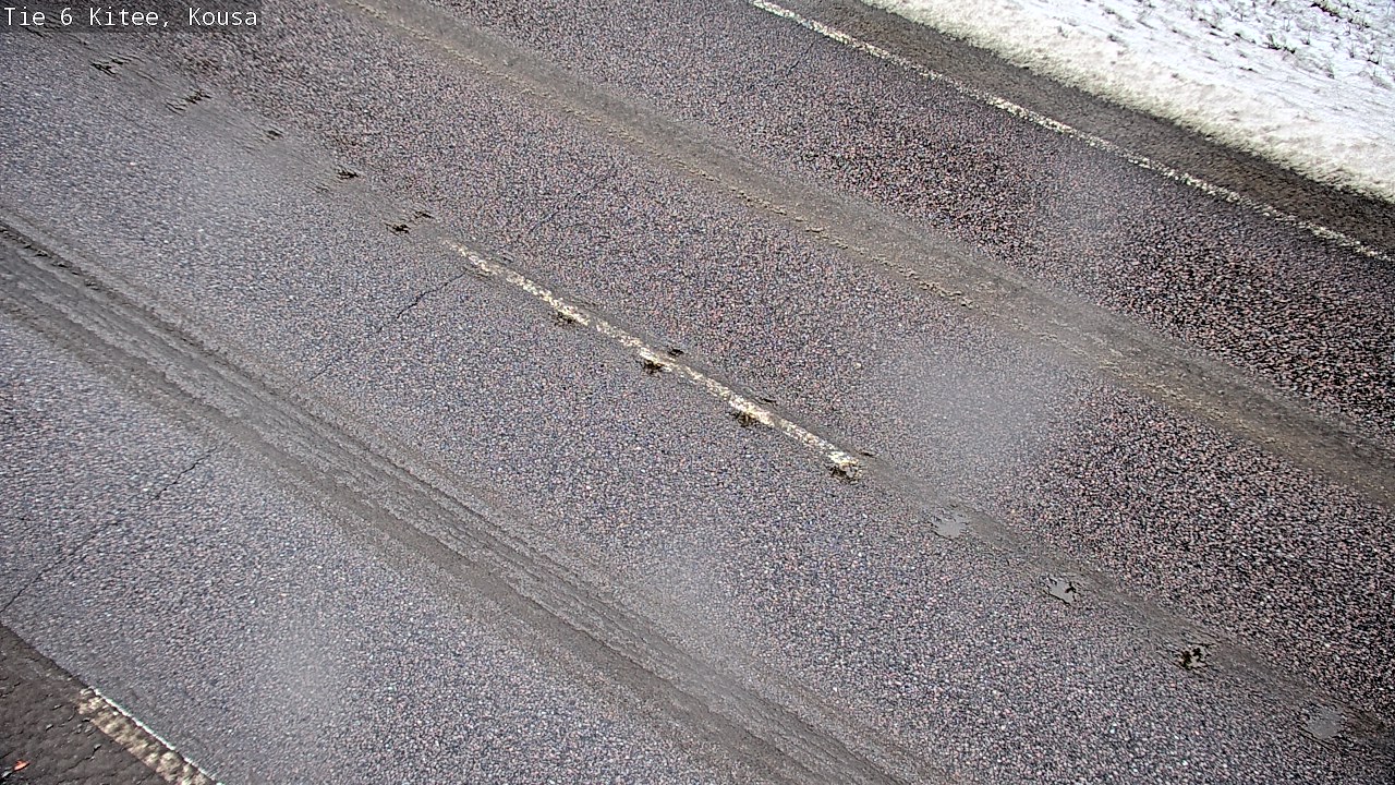 Weather Camera Image Väg 6, Kitee, Kousa, Kitee, Pohjois-Karjala