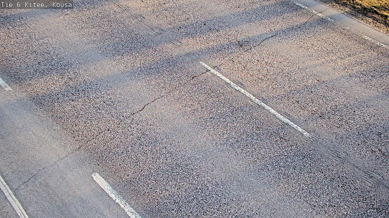 Weather Camera Image Väg 6, Kitee, Kousa, Kitee, Pohjois-Karjala