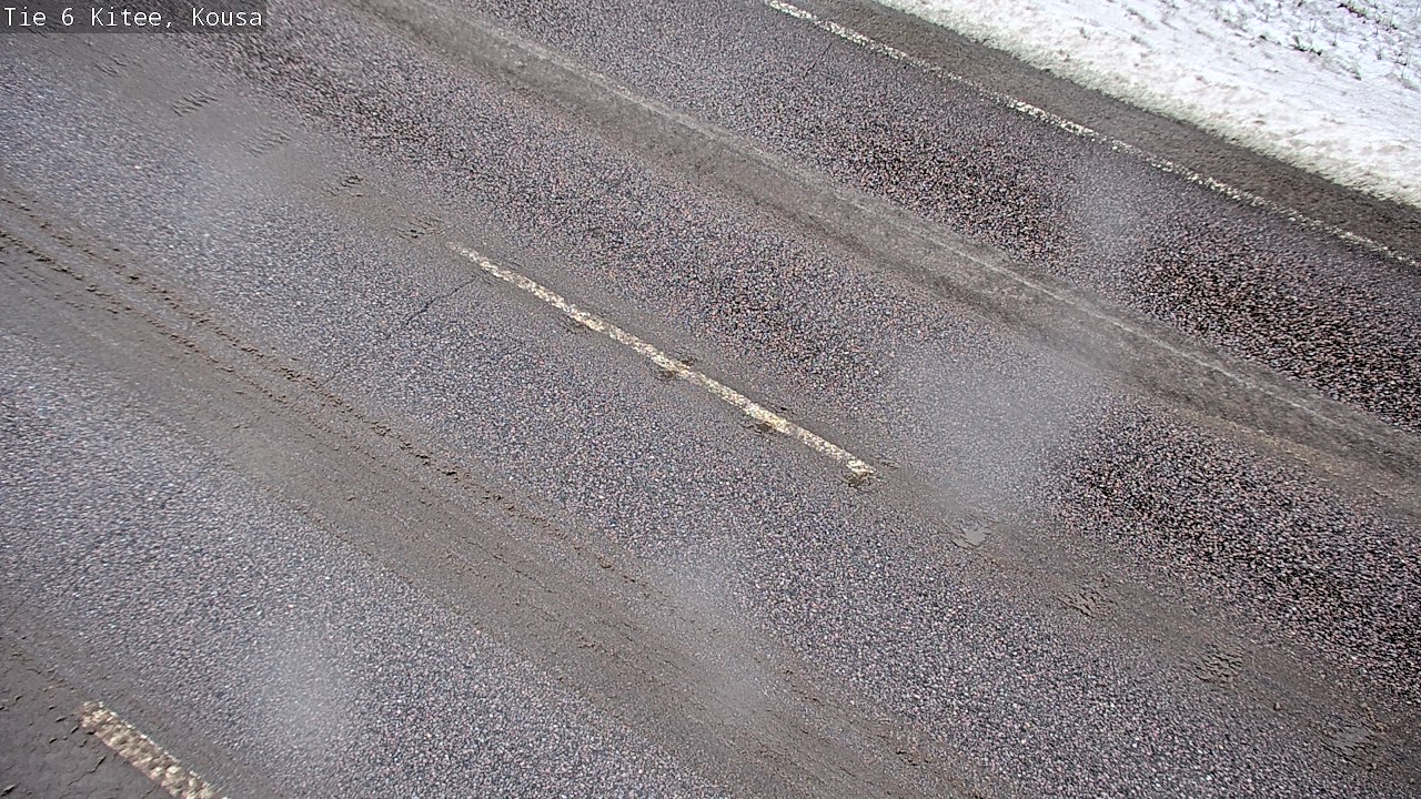 Weather Camera Image Väg 6, Kitee, Kousa, Kitee, Pohjois-Karjala
