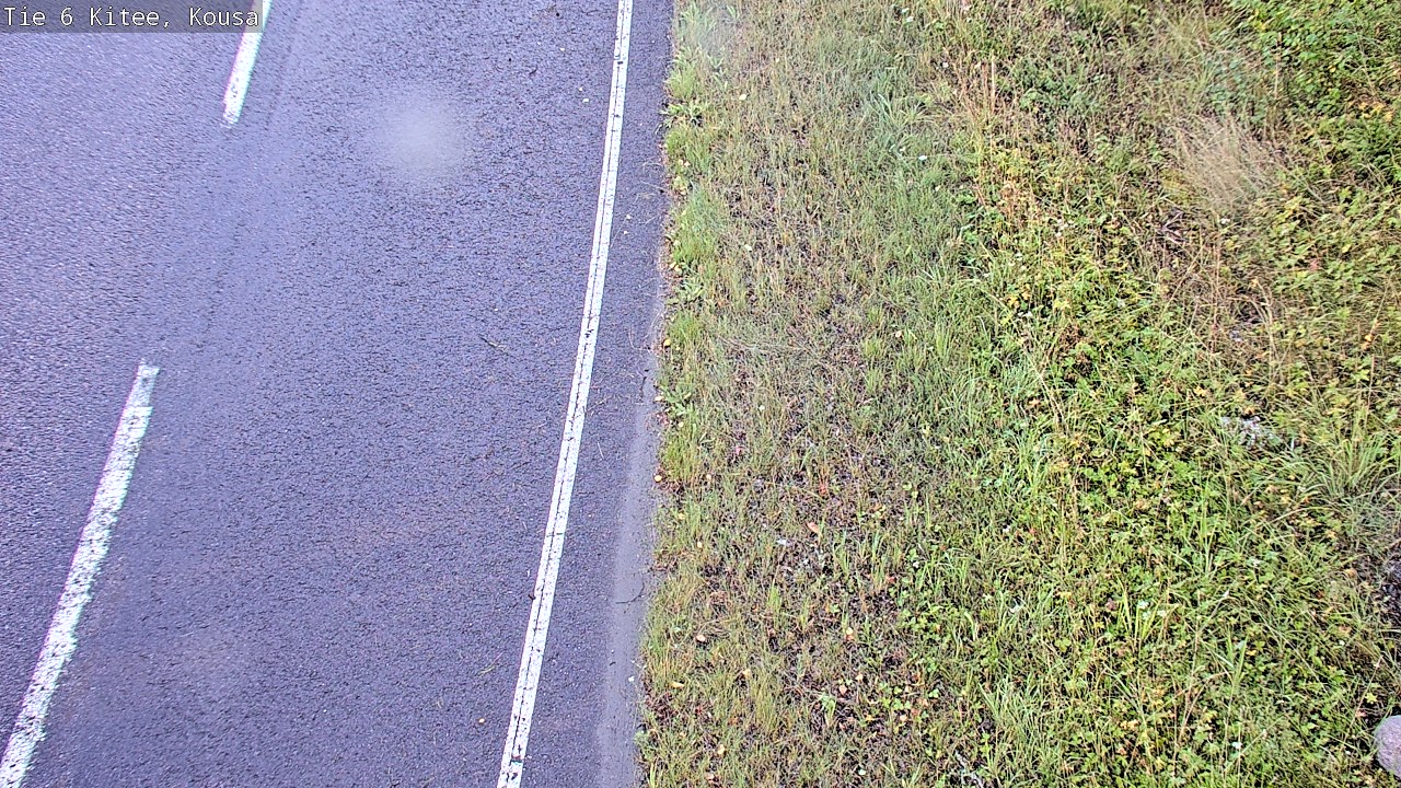 Weather Camera Image Road 6, Kitee, Kousa, Kitee, Pohjois-Karjala