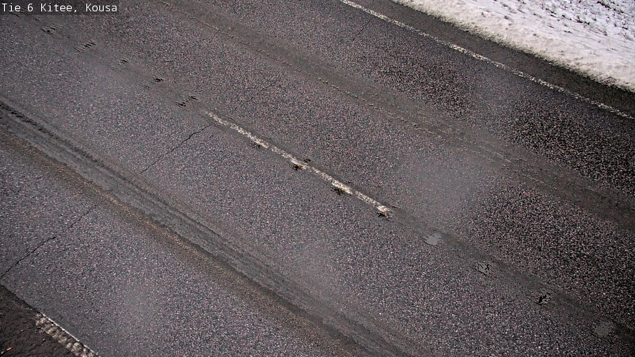 Weather Camera Image Väg 6, Kitee, Kousa, Kitee, Pohjois-Karjala