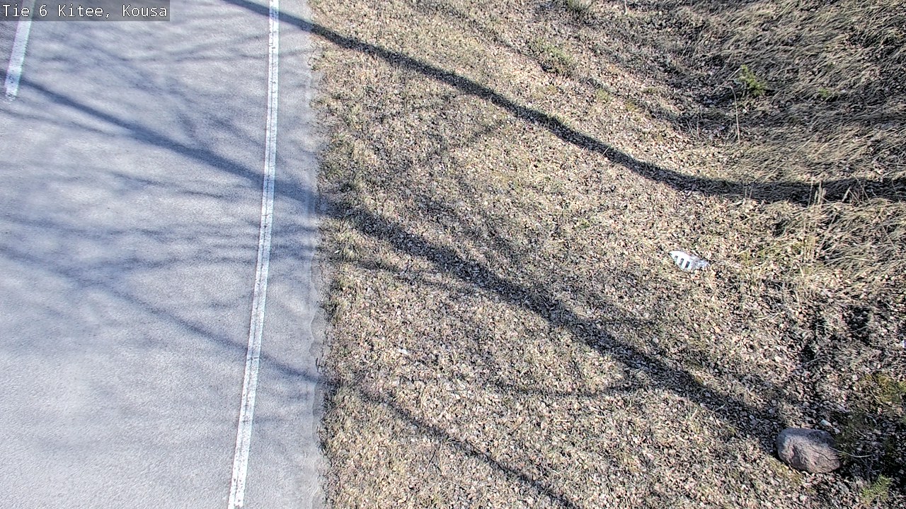 Weather Camera Image Road 6, Kitee, Kousa, Kitee, Pohjois-Karjala