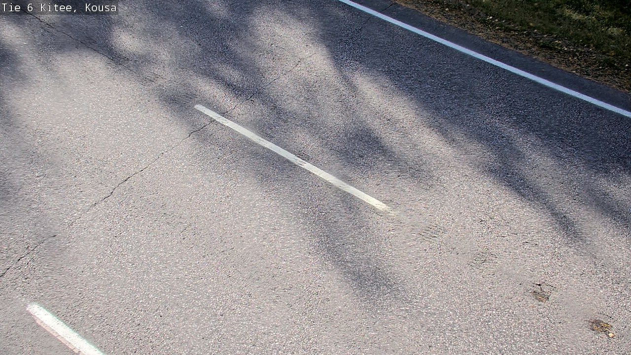 Weather Camera Image Road 6, Kitee, Kousa, Kitee, Pohjois-Karjala
