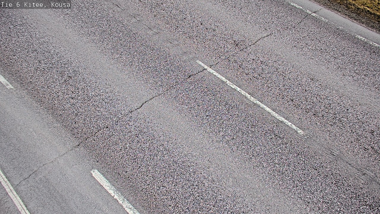 Weather Camera Image Väg 6, Kitee, Kousa, Kitee, Pohjois-Karjala