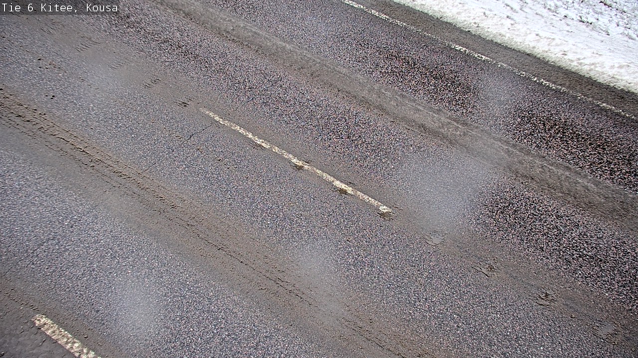 Weather Camera Image Väg 6, Kitee, Kousa, Kitee, Pohjois-Karjala
