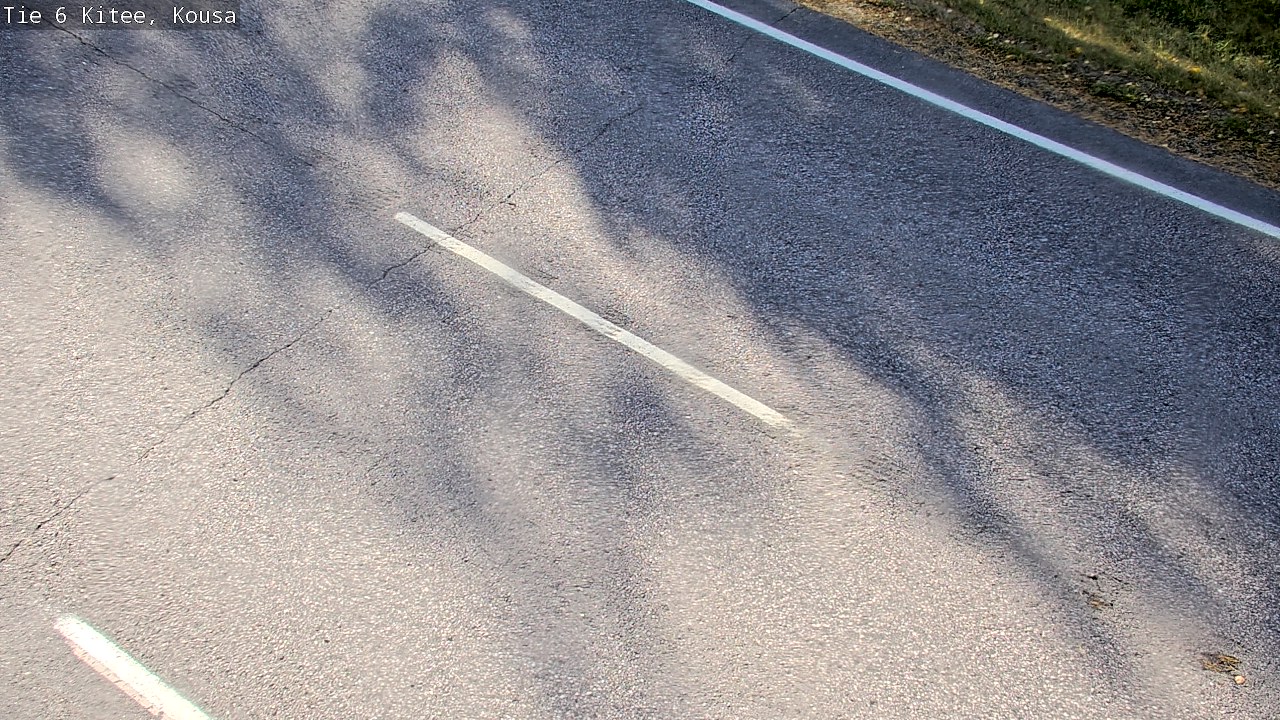 Weather Camera Image Road 6, Kitee, Kousa, Kitee, Pohjois-Karjala