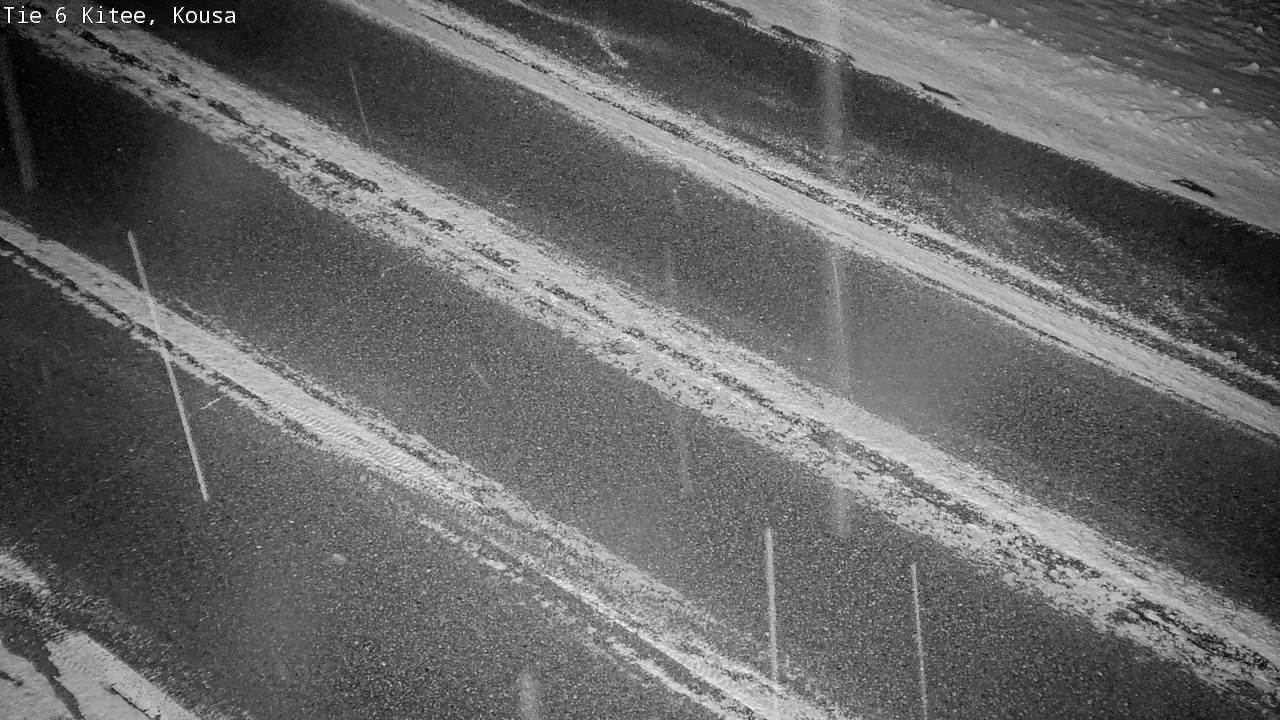 Weather Camera Image Road 6, Kitee, Kousa, Kitee, Pohjois-Karjala