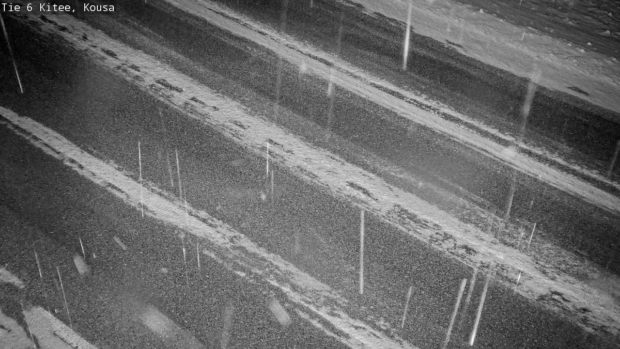 Weather Camera Image Road 6, Kitee, Kousa, Kitee, Pohjois-Karjala