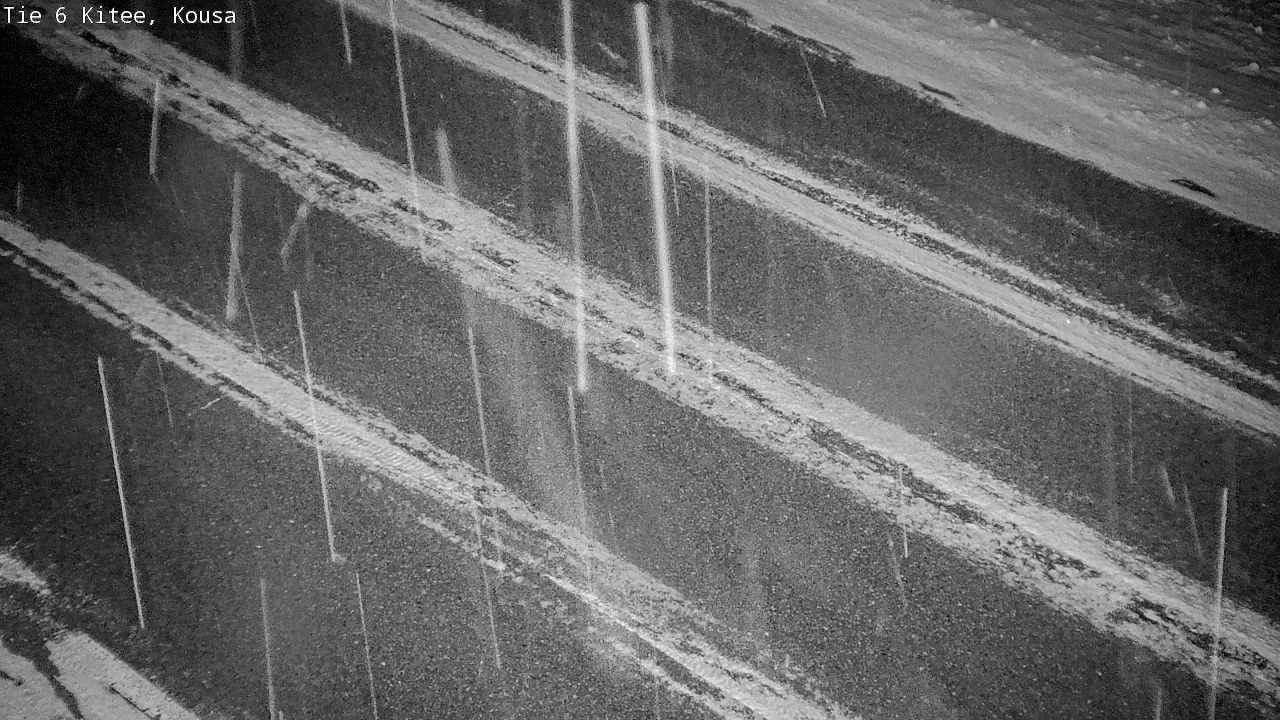 Weather Camera Image Road 6, Kitee, Kousa, Kitee, Pohjois-Karjala