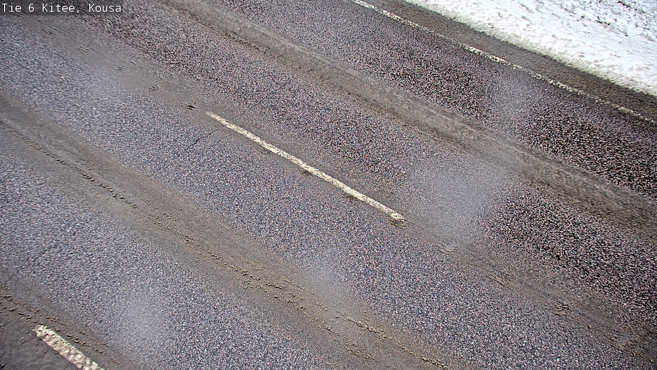 Weather Camera Image Road 6, Kitee, Kousa, Kitee, Pohjois-Karjala