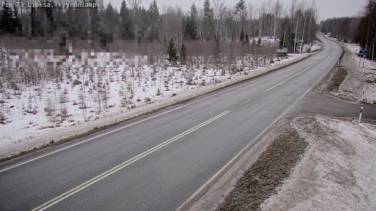 Kelikamerat Kuva Tie 73 Lieksa, Kyyrönlampi, Lieksa, Pohjois-Karjala