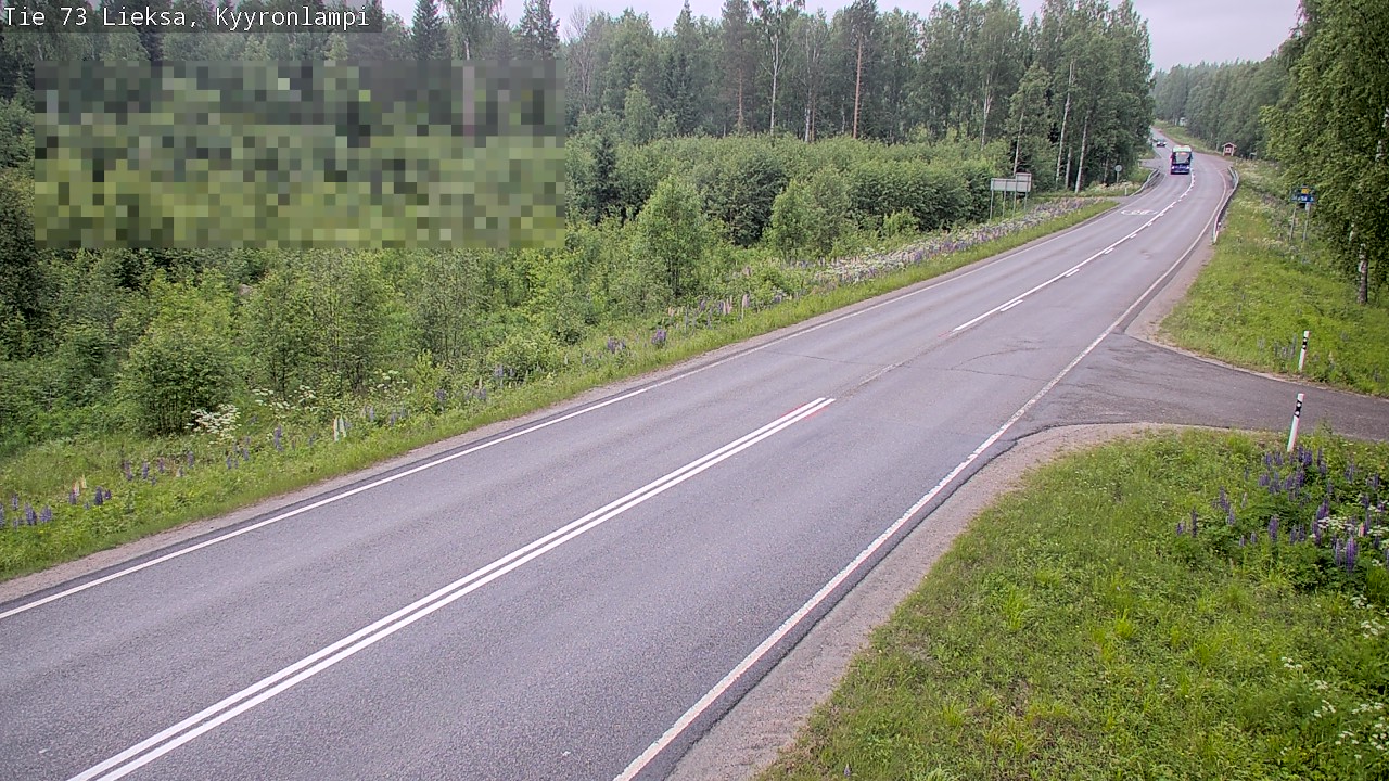 Kelikamerat Kuva Tie 73 Lieksa, Kyyrönlampi, Lieksa, Pohjois-Karjala