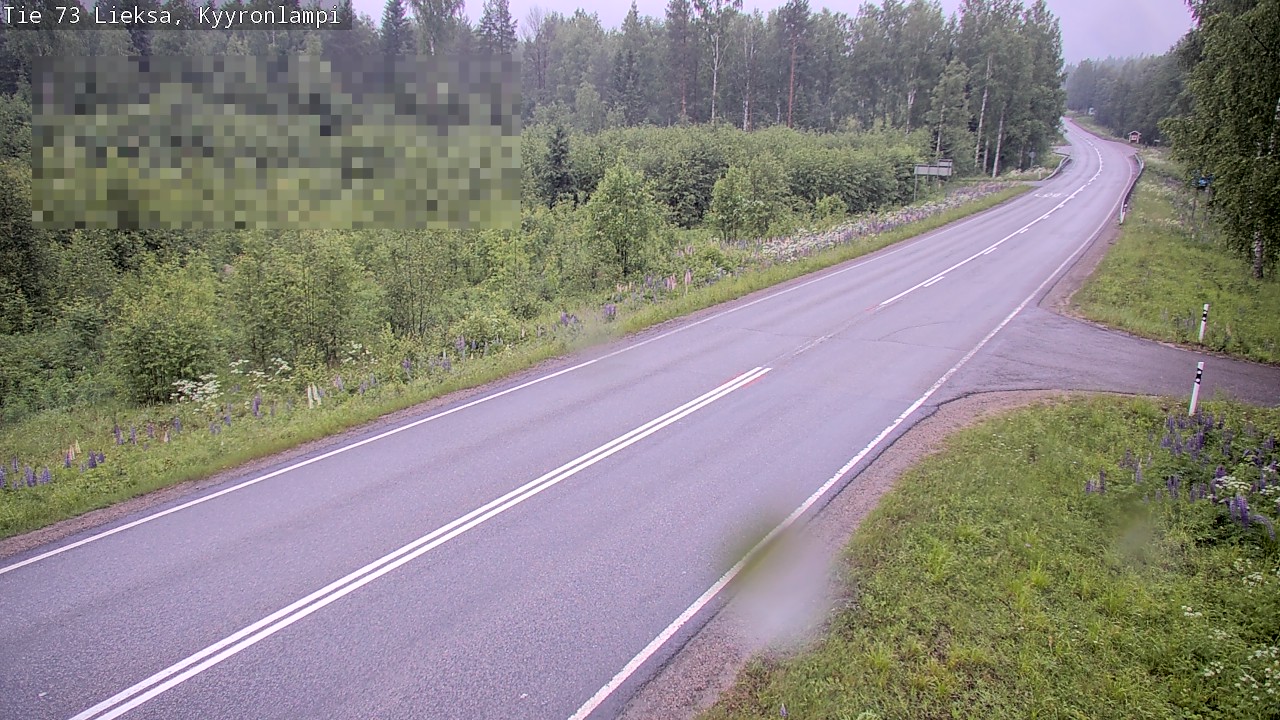 Kelikamerat Kuva Tie 73 Lieksa, Kyyrönlampi, Lieksa, Pohjois-Karjala