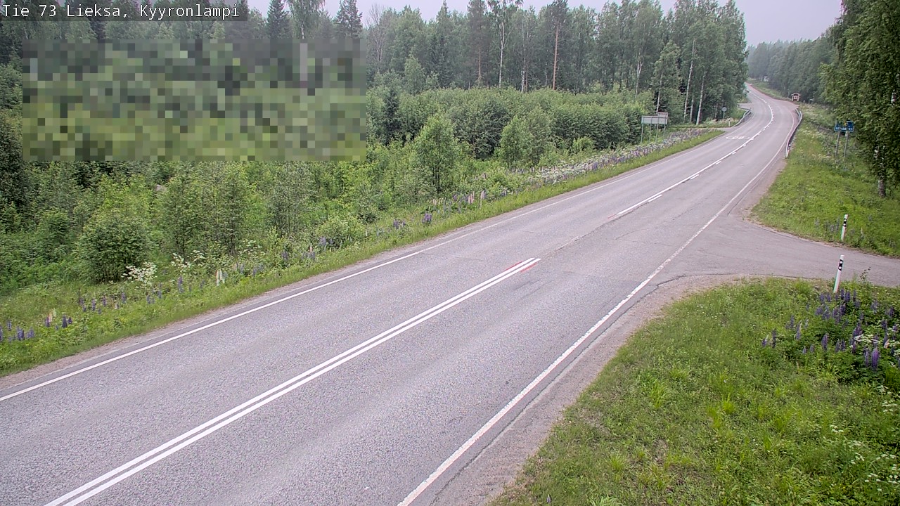 Kelikamerat Kuva Tie 73 Lieksa, Kyyrönlampi, Lieksa, Pohjois-Karjala