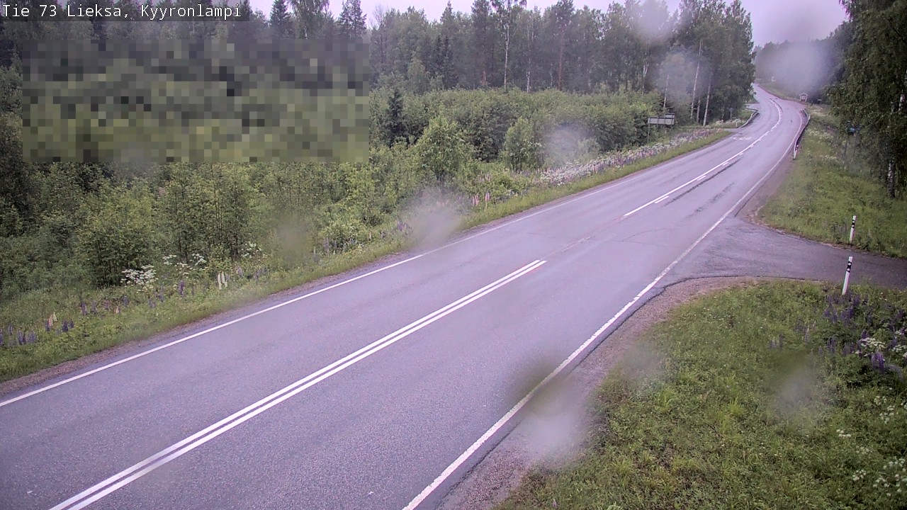 Kelikamerat Kuva Tie 73 Lieksa, Kyyrönlampi, Lieksa, Pohjois-Karjala