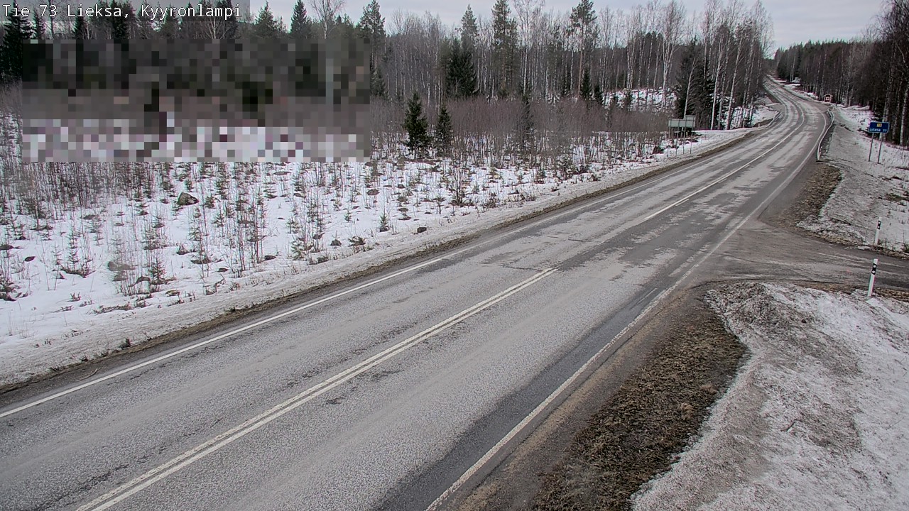 Kelikamerat Kuva Tie 73 Lieksa, Kyyrönlampi, Lieksa, Pohjois-Karjala