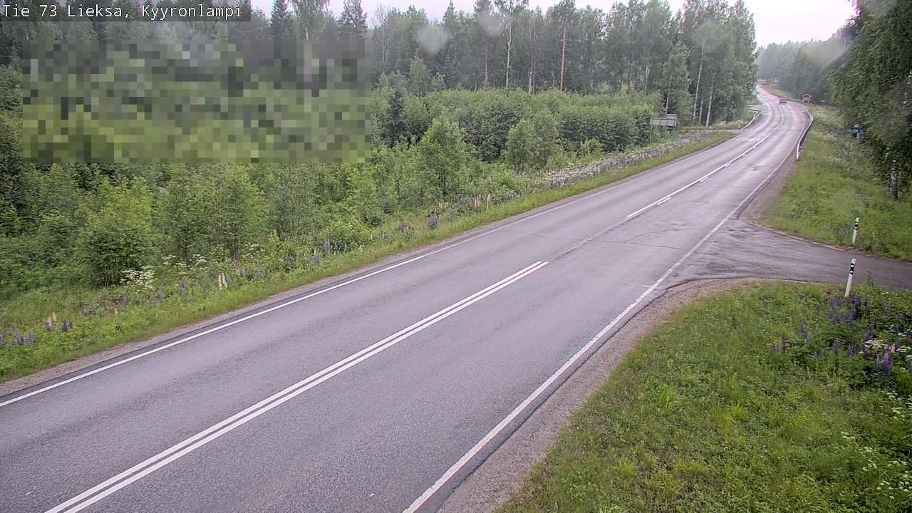 Kelikamerat Kuva Tie 73 Lieksa, Kyyrönlampi, Lieksa, Pohjois-Karjala
