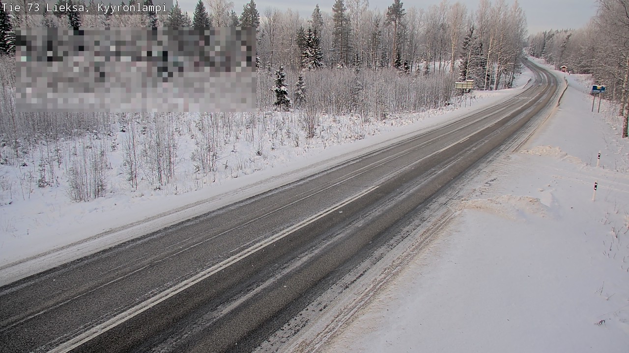 Kelikamerat Kuva Tie 73 Lieksa, Kyyrönlampi, Lieksa, Pohjois-Karjala